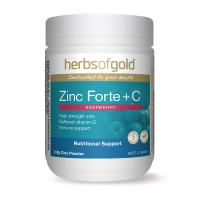 Herbs of Gold Zinc Forte + C (Raspberry) Oral Powder 100g